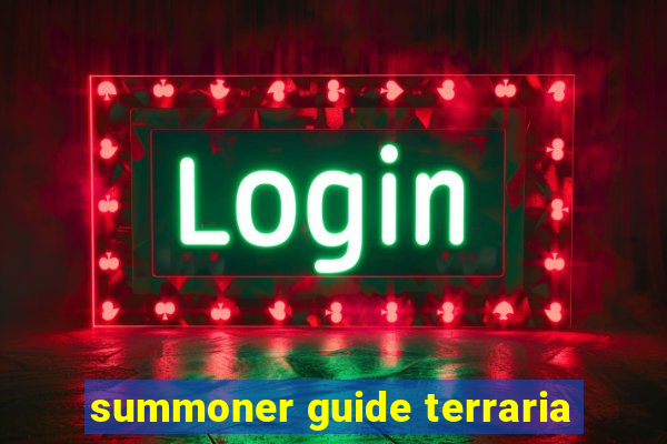 summoner guide terraria